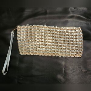 Escama Studio Silver and Gold Women's Clutch/Wristlet